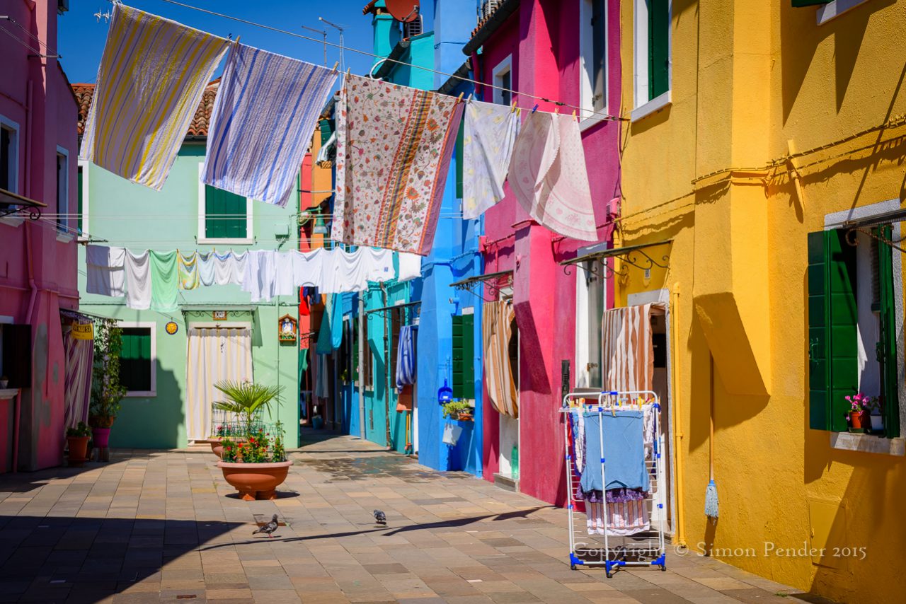 Coloured houses, Burano, Venice